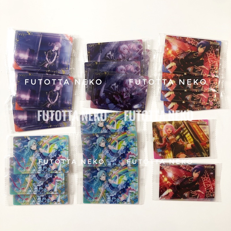 [HÀNG CÓ SẴN] Bộ thẻ card sưu tầm wafer Project Sekai hàng chính hãng