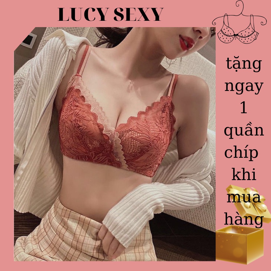 ÁO LÓT CAO SU NON.⚡ ĐỊNH HÌNH NGỰC ⚡ áo ngực ren không gọng cao cấp,nâng đẩy tạo khe cực đỉnh.