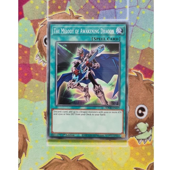 Thẻ Bài Yugioh Spell  - The Melody of Awakening Dragon - Common