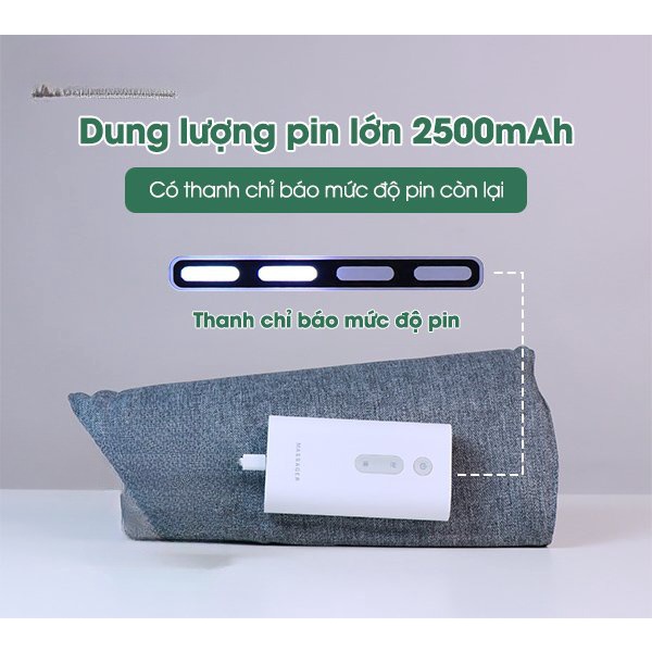 Máy massage bắp chân ,tay ,đùi giúp lưu thông khí huyết giảm đau mỏi tê bì, máy mát xa giảm mỡ thon gọn đùi bắp chân