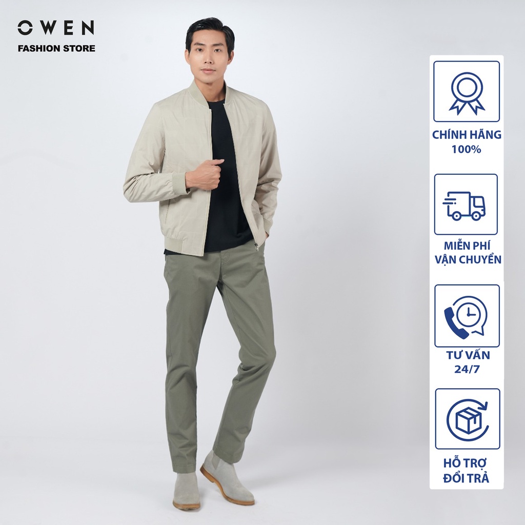 OWEN - (FREESHIP) Áo khoác nam OWEN, áo gió Jacket cao cấp giữ ấm tốt JK220717 - OWEN Flagship Store
