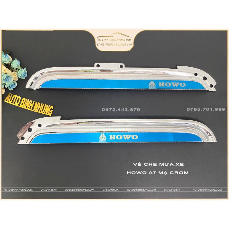 Vè che mưa xe Howo A7, howo sitrak, howo TH7 460 Luxury - bản tiêu chuẩn