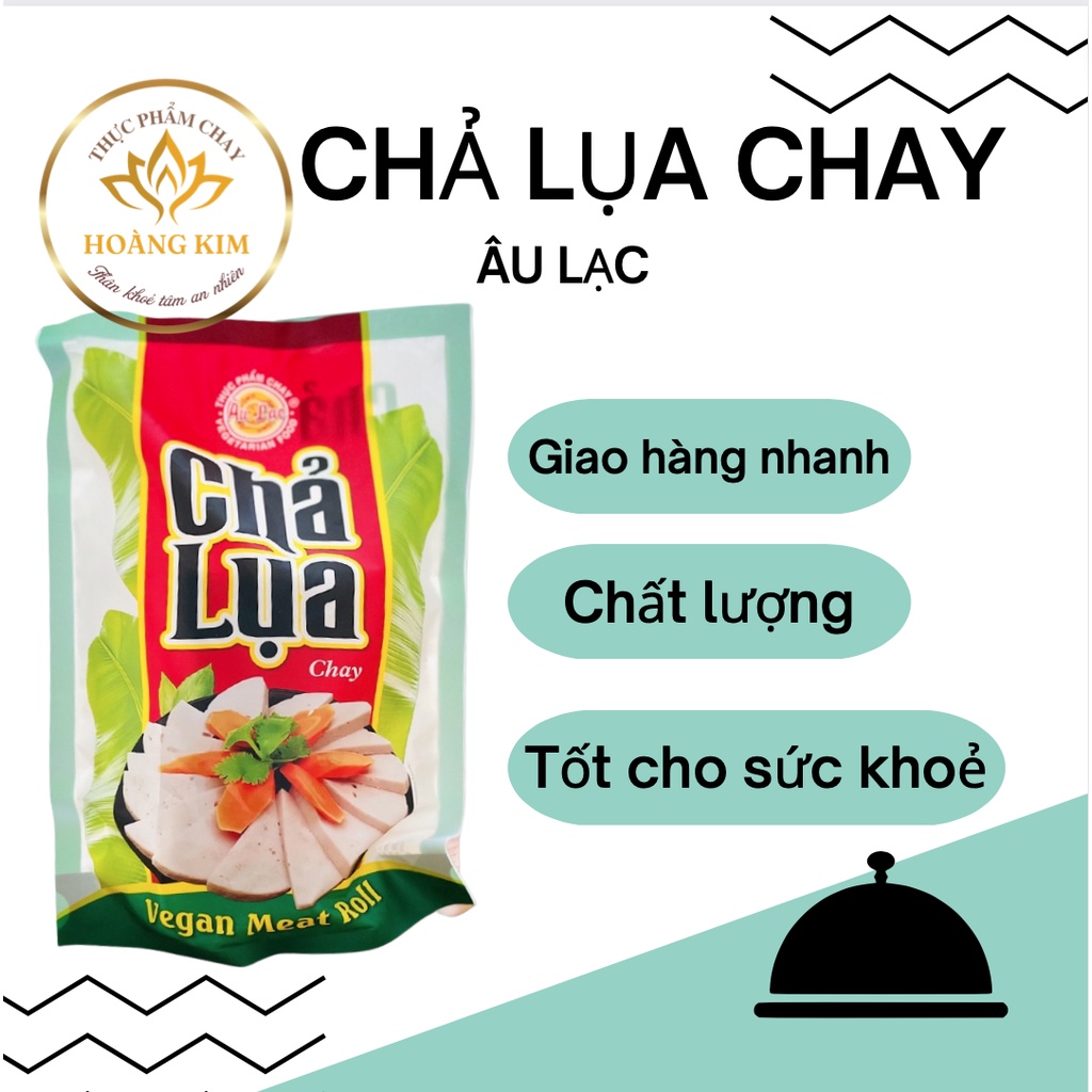 [250gr] Chả lụa chay, thực phẩm chay Âu Lạc