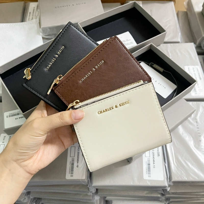 VÍ Mini CNK Có Hộp Da Mềm Ví Xuất Dư Full Tag