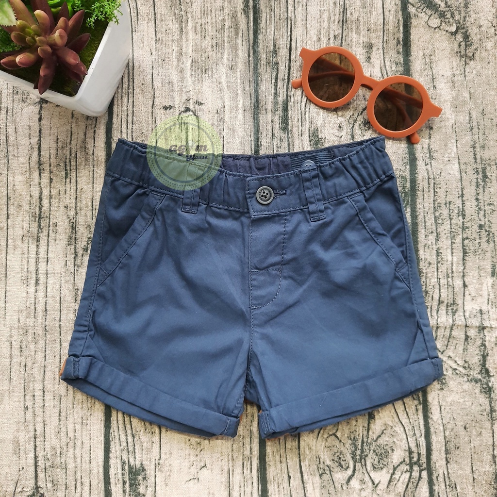 Set 2 quần short đùi HM săn sale cho bé trai 8-17kg - Lagim House