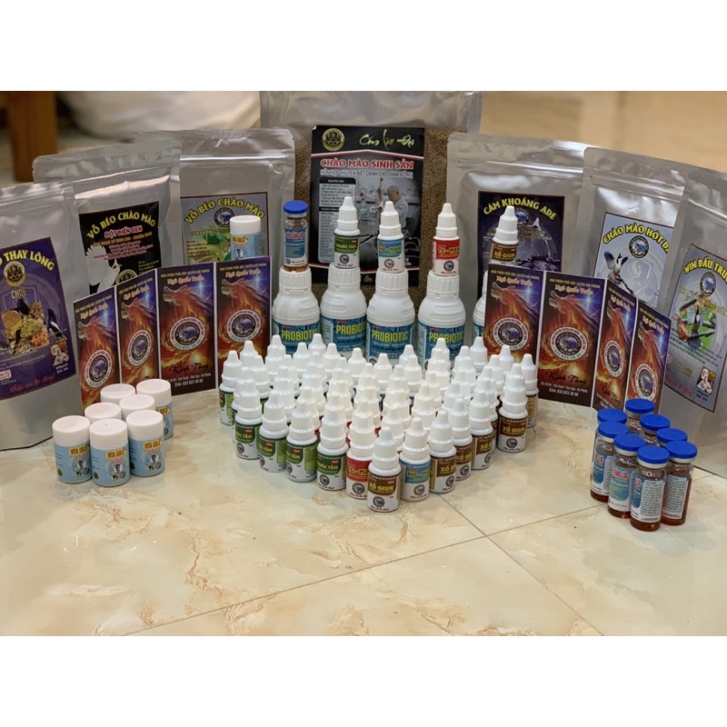 Combo 1nước tắm ,1giu n cho chim -lão đại