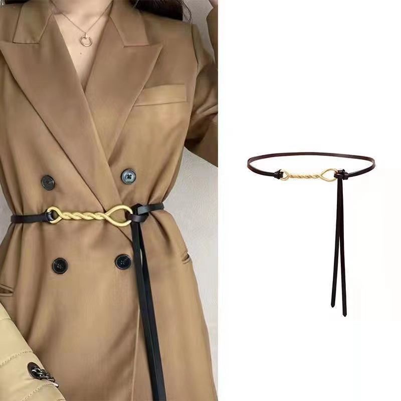 Thắt Lưng Dây Thừng Mảnh Thời Trang Cho Nữ