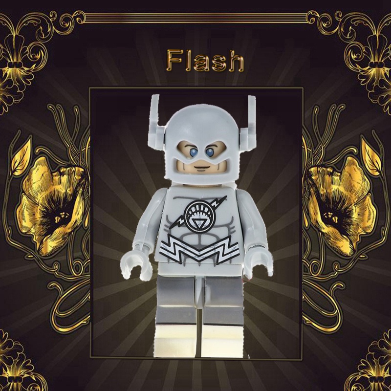 Bộ Đồ Chơi Lắp Ráp Mô Hình Nhân Vật Wally West Dành Cho Trẻ Em DIY