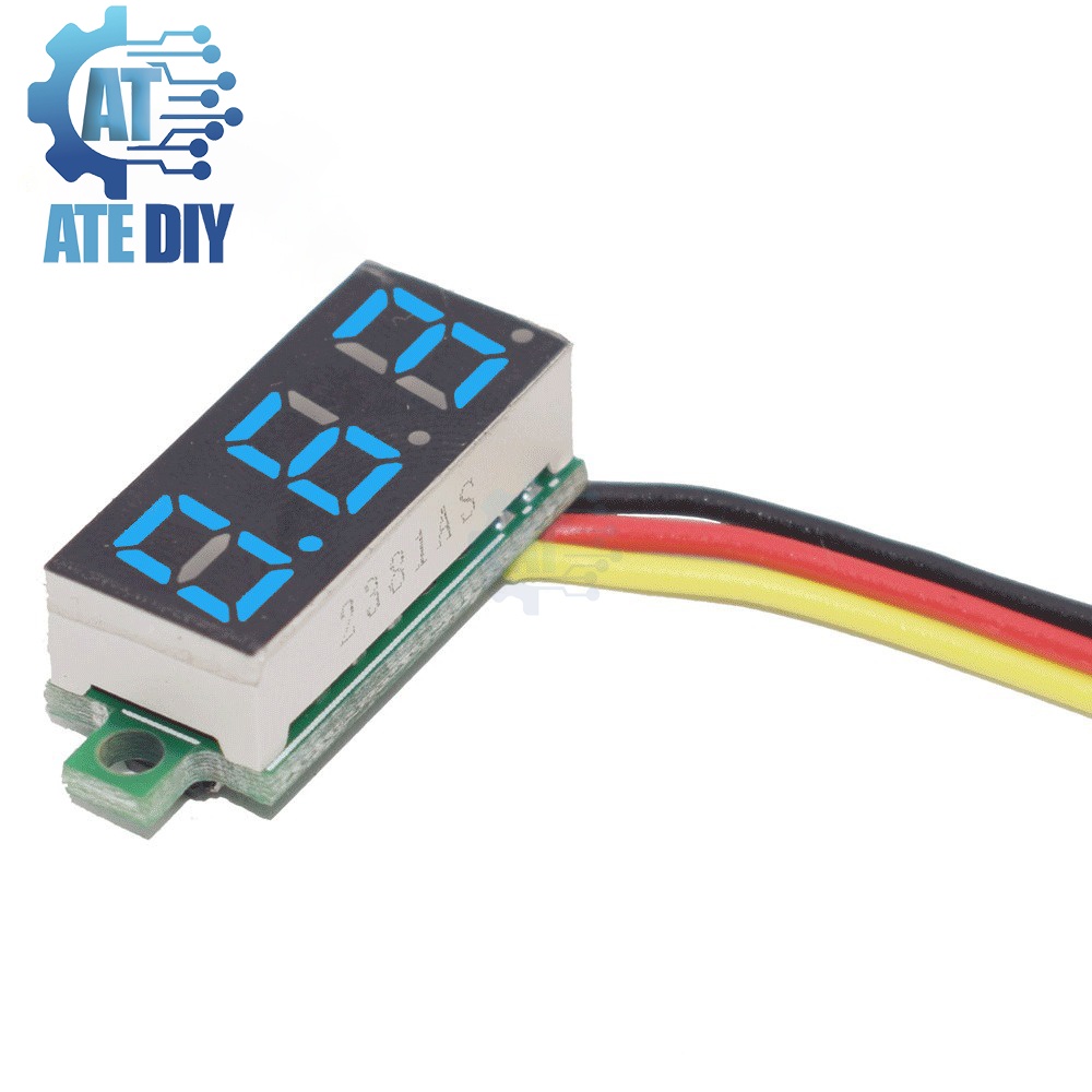 Vôn Kế Kỹ Thuật Số Mini 0.28 Inch 0V-100V