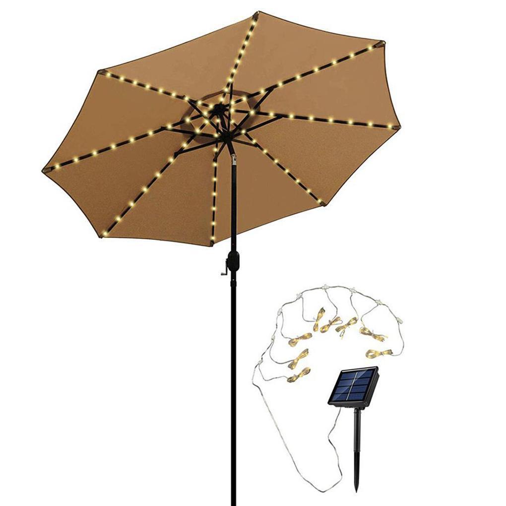 Đèn Parasol Sử Dụng Năng Lượng Mặt Trời Chống Thấm Nước Trang Trí Cảnh Quan Sân Vườn
