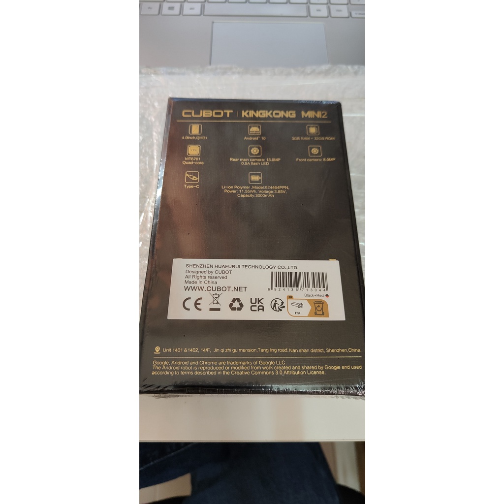 Điện thoại Cubot KingKong MINI 2 nguyên seal