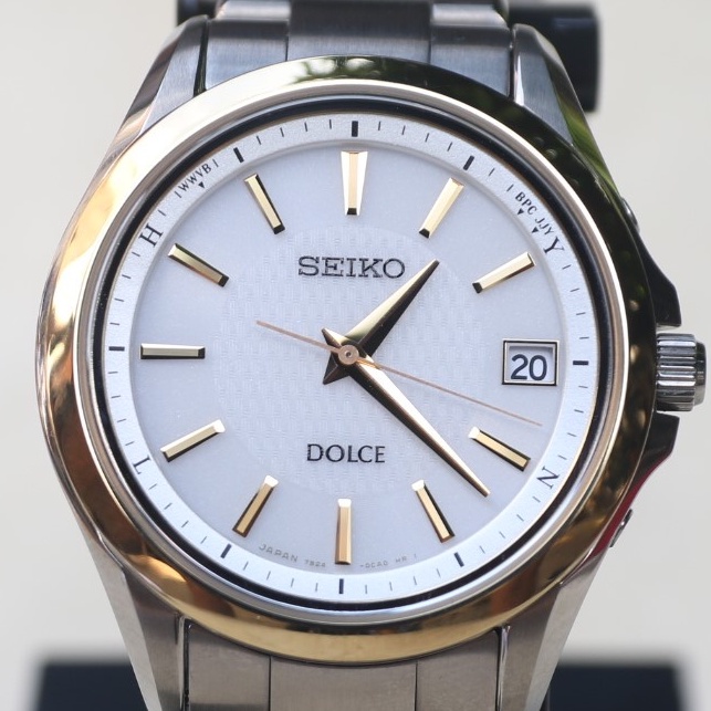 Đồng hồ nam SEIKO DOLCE SADZ150 7B24-0BF0 Titanium Radio Wave Control Solor