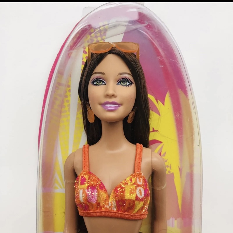 Búp bê Barbie Teresa Bath play fun tách hộp