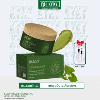 Mặt nạ diếp cá meea organic, mask diếp cá tái sinh dưỡng trắng da giảm thâm mờ mụn se khít lỗ chân lông giữ ẩm cho da.