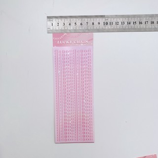 miếng dán sticker trang trí toploader, sổ, thiệp