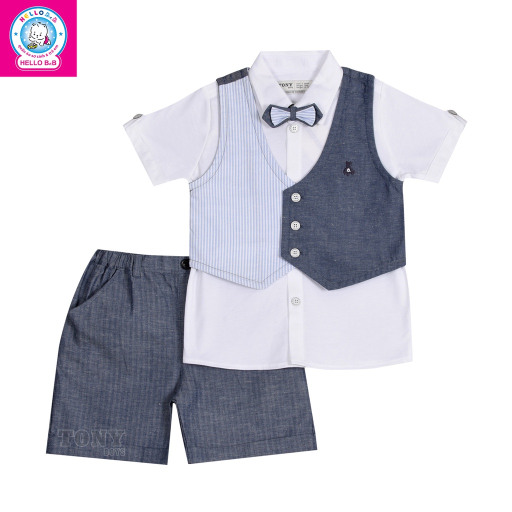 Set Sơ Mi Vest SET2378 - HELLO BnB