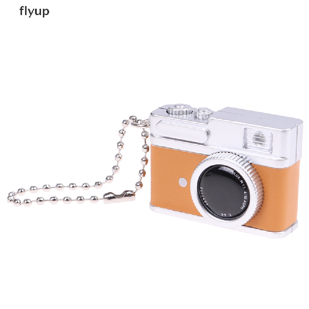 Mô Hình Máy Ảnh Bằng Da Phong Cách Vintage Tỉ Lệ 1: 12 Trang Trí Nhà Búp Bê