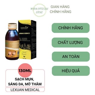 Ngừa mụn lê xuân 130ml sạch mụn trứng cá mụn ẩn mụn đầu đen tinh chất ngừa mụn lê xuân