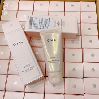 Sữa Rửa Mặt Miracle Moisture Ohui 80ml Fullbox Có Nhãn Phụ Tiếng Việt Chính Hãng date 2024