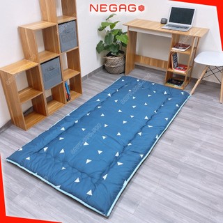 Nệm ngủ văn phòng gấp gọn 1 người nằm êm và mát size 90x190cm Dày 4cm | NEGAGO