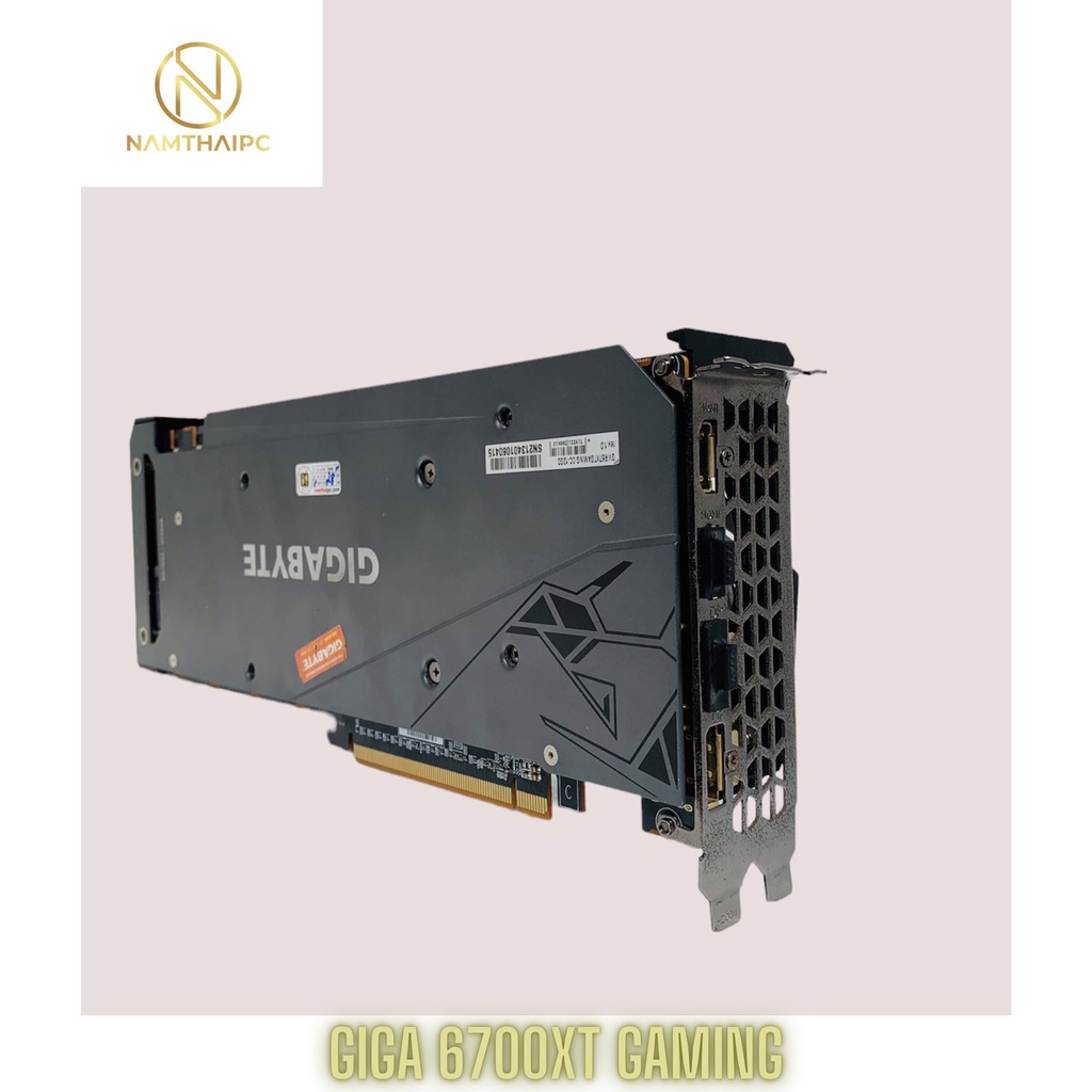 Card màn hình GIGABYTE RX 6700 XT EAGLE OC 12GB GDDR6