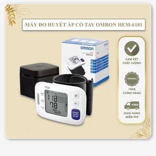 Máy Đo Huyết Áp Cổ Tay Omron - HEM 6181 - HÀNG CHÍNH HÃNG NHẬT BẢN