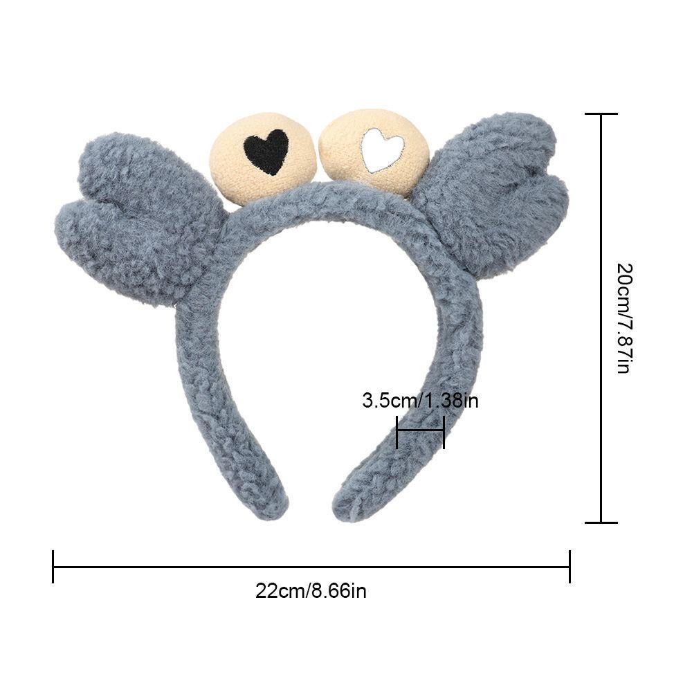 Băng Đô Cài Tóc Bằng Lông Cừu Họa Tiết Hoạt Hình Cho Nữ