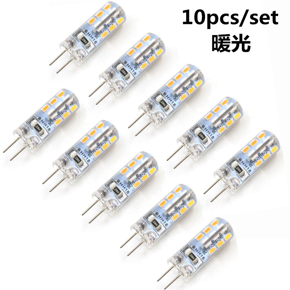 Đèn LED Hạt Bắp G4 12v AC / DC12V Ánh Sáng Trắng Bằng Silica Gel