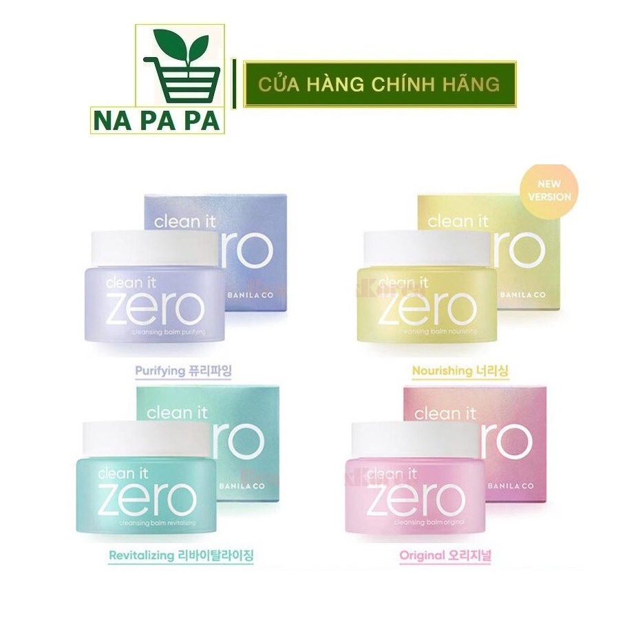 Sáp Tẩy Trang Làm Trắng Da Banila Clean It Zero 7g ,50g, 100g