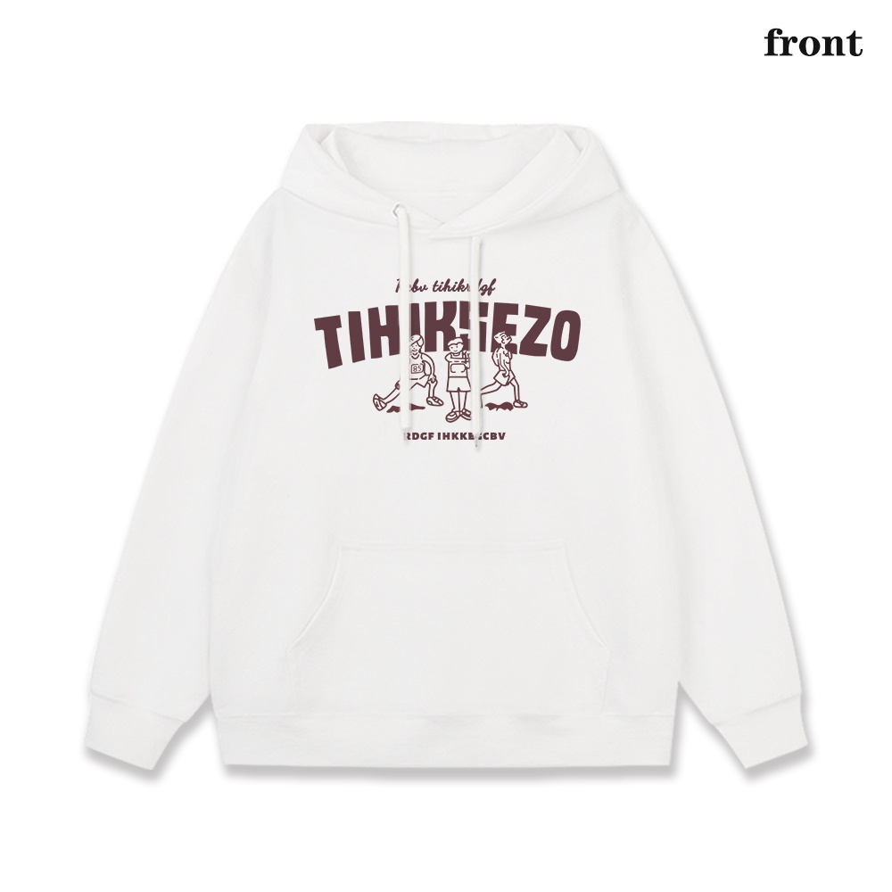 Áo hoodie/ Áo sweater/ Áo thun RDGF in chữ thời trang Hàn Quốc xinh xắn cho nữ