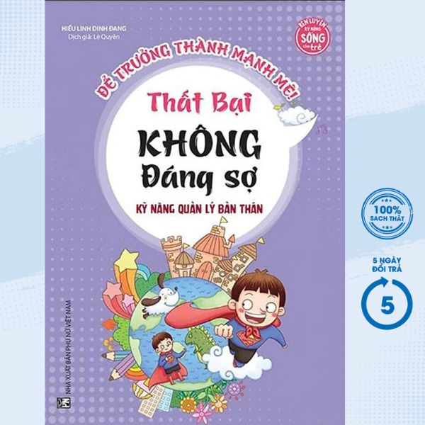 Sách - Kỹ Năng Quản Lý Bản Thân - Thất Bại Không Đáng Sợ - MT