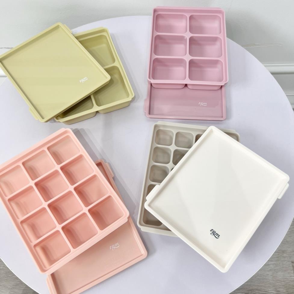Khay Trữ Đông Đồ Ăn Dặm Cho Bé Chính Hãng TGM Silicone Multi Cube TGM Giúp Chia Nhỏ Thức Ăn Dễ Dàng