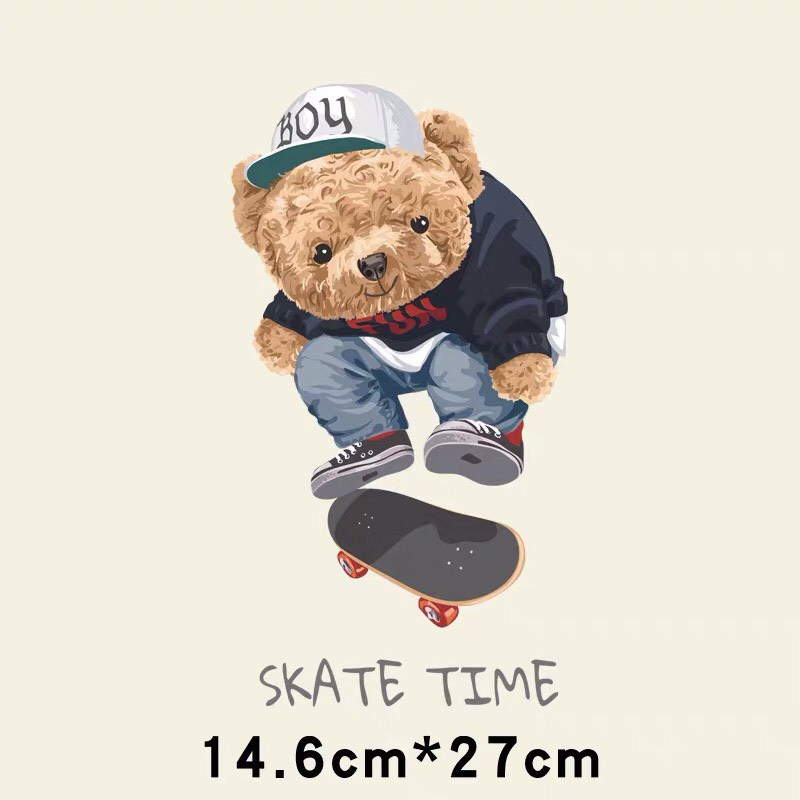 Hình ủi , hình ép nhiệt - Mẫu Gấu nhiều loại