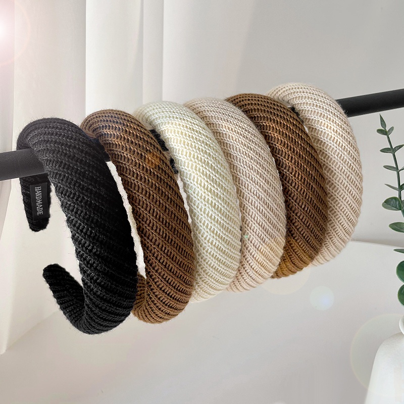 Băng Đô Dệt Kim Thời Trang Thu Đông Hàn Quốc