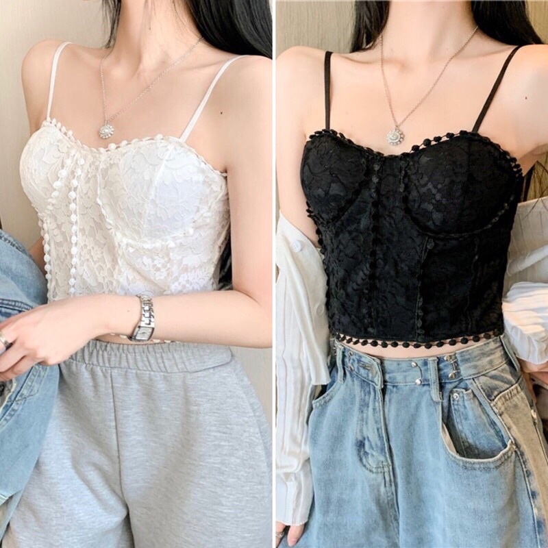 Áo bra nữ viền ren nổi mềm êm sexy quyến rũ có đệm ngực 1837