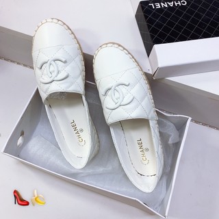 Slipon cha neo đế cói tag trắng