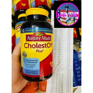 Viên uống giảm cholesterol Nature Made CholestOff Plus