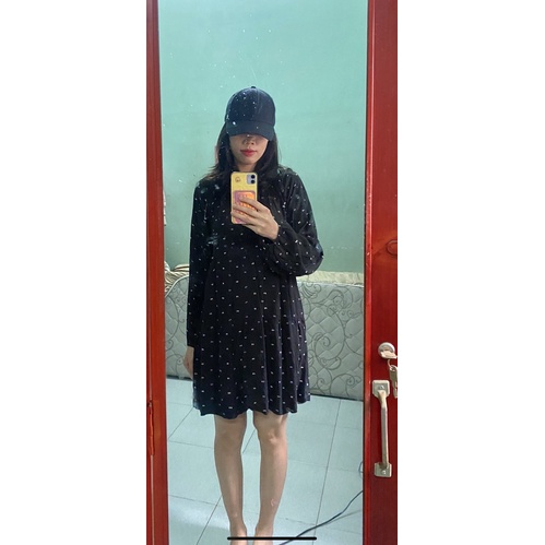 Đầm babydoll zara auth new tag