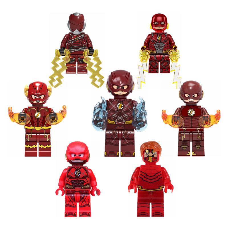 Bộ Đồ Chơi Lắp Ráp Mô Hình Nhân Vật Wally West Dành Cho Trẻ Em DIY