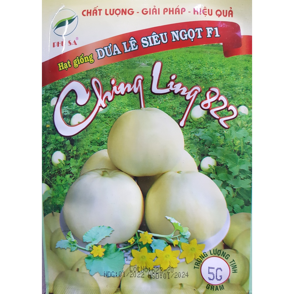 dưa lê siêu ngọt F1 CHING LING 822