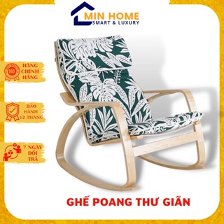 Ghế Poang Bập Bênh Thư Giãn, Ghế Tựa Đọc Sách Mẫu Mới