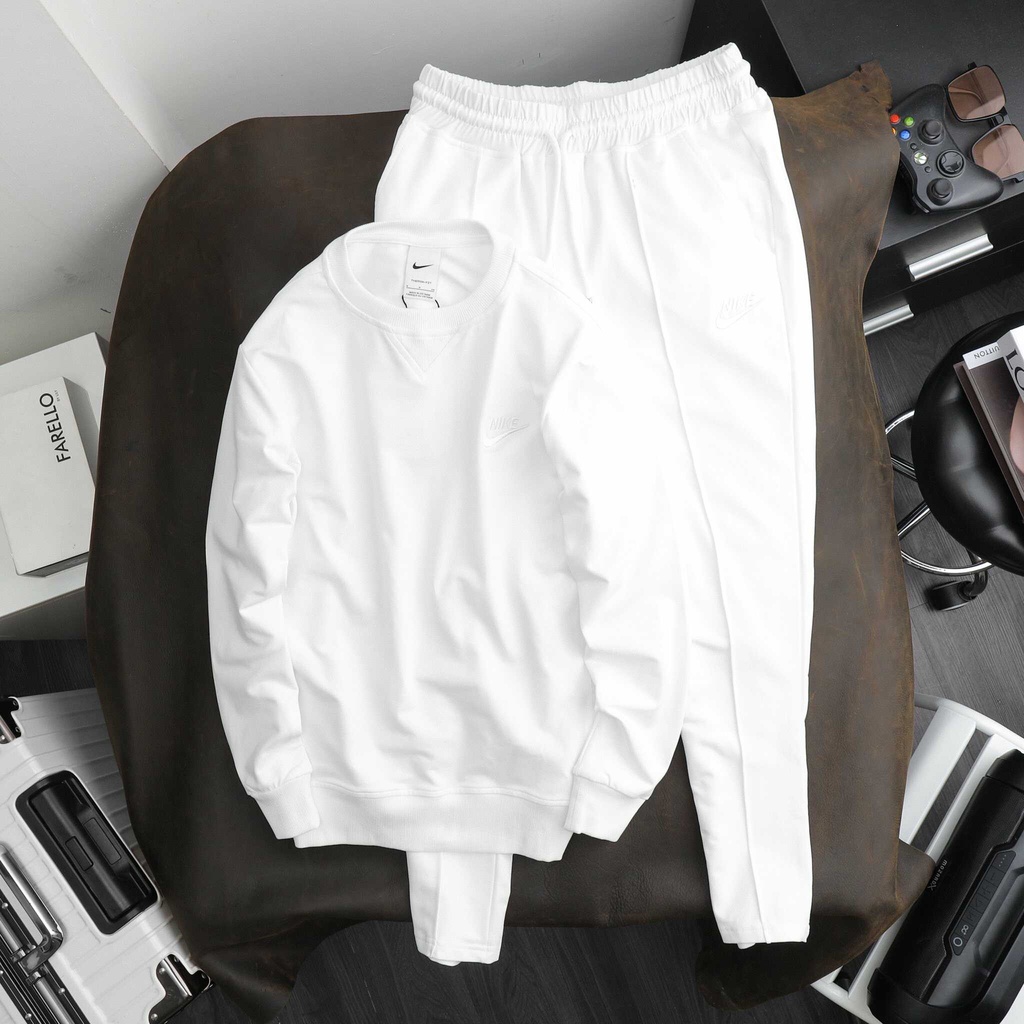 Bộ Nỉ Da Cá Thu Đông Xuất Dư form unisex , Set bộ đồ đông nam nữ bigsize 100kg - ivanbigisze