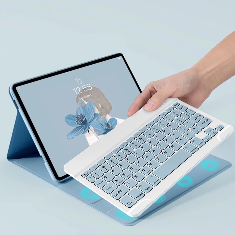 Bao Da Máy Tính Bảng Từ Tính Có Bàn Phím Bluetooth 10.61 "Cho Xiaomi Redmi Pad 2022 Redmi Pad 10.61 Inch