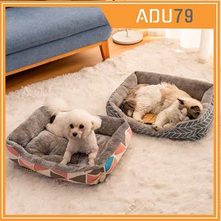 [FREESHIP ❤️] Nệm ngủ bằng lông cho thú cưng chó mèo cao cấp, hút ẩm, ấm áp, siêu dể thương NEW