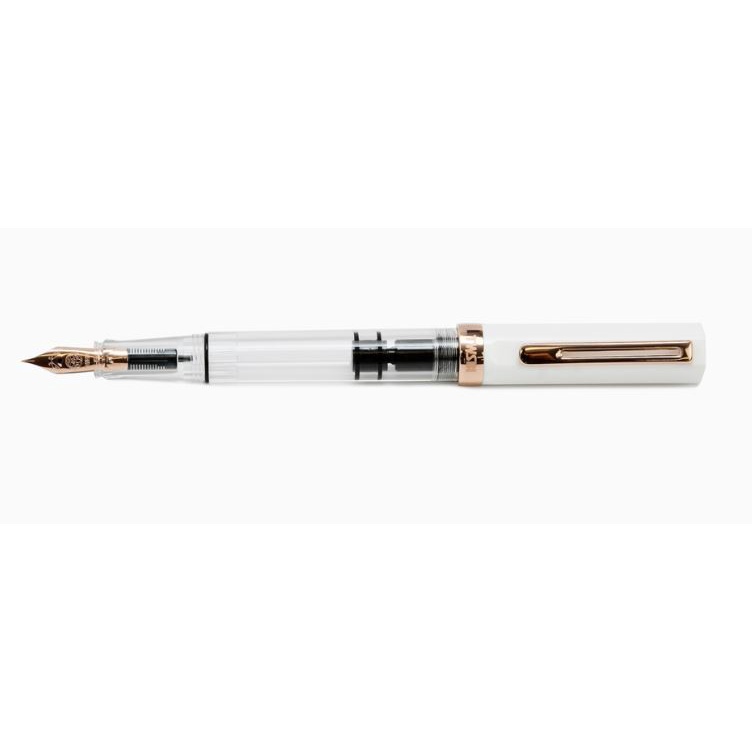 - BÚT MÁY TWSBI ECO, WHITE ROSE GOLD