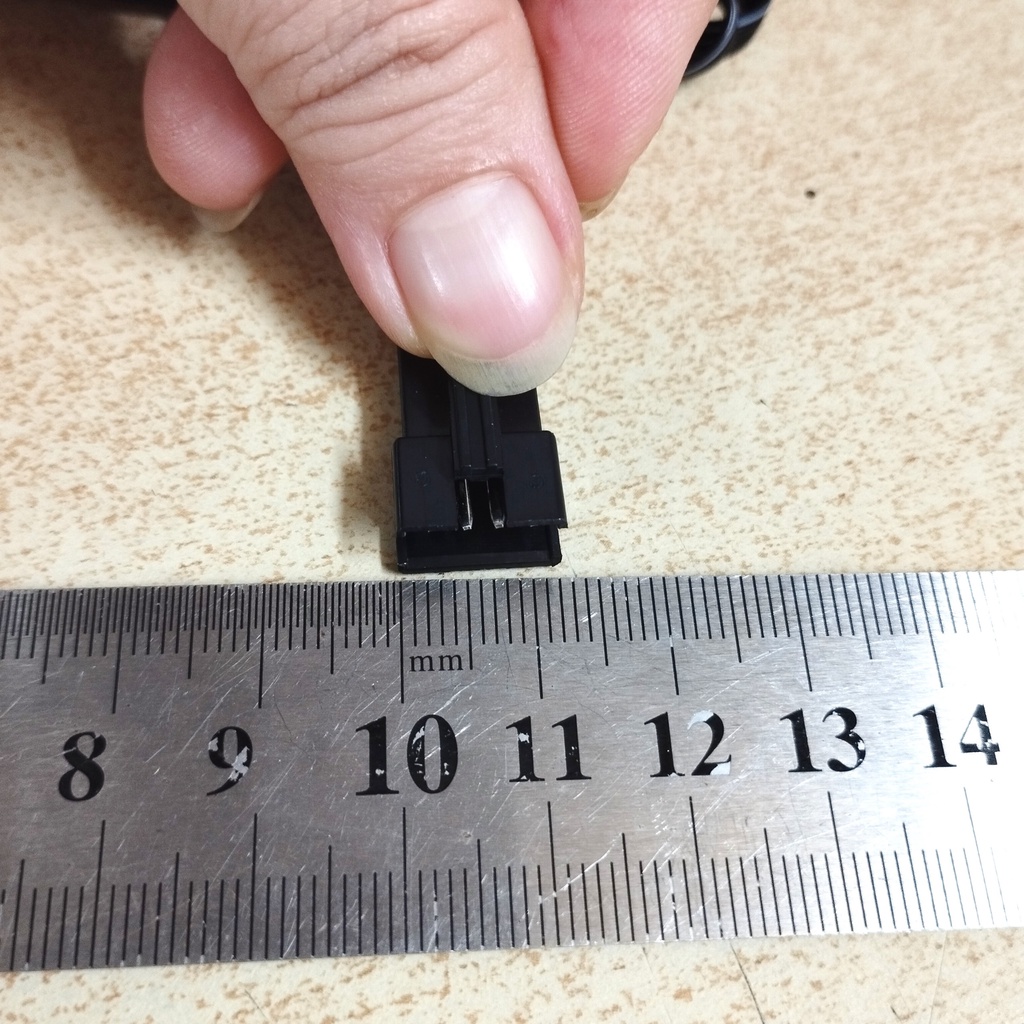 Dây cáp sạc pin 7.4v 500mA chân cắm càng cua đen SM 4P dùng cho pin sạc 7.4V