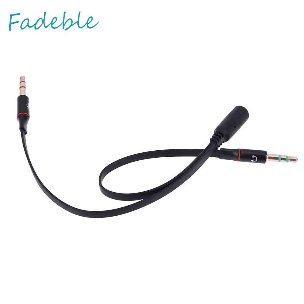 Cáp ChuyểN ĐổI Âm Thanh Chia HìNh Chữ Y 1 Lỗ CắM Sang ĐầU CắM 3.5mm