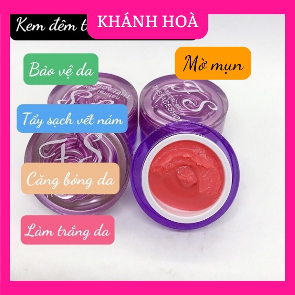 Kem làm sạch nám, tàn nhang The Face Shop tím Hàn Quốc