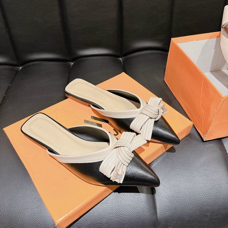 DÉP SỤC NƠ mũi nhọn dễ phối đồ HOT LẮM(tặng quà) PHOM BÉ