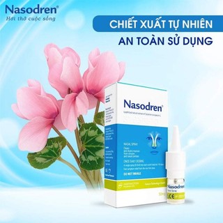 Dung dịch xịt mũi Nasodren Hartington Pharma